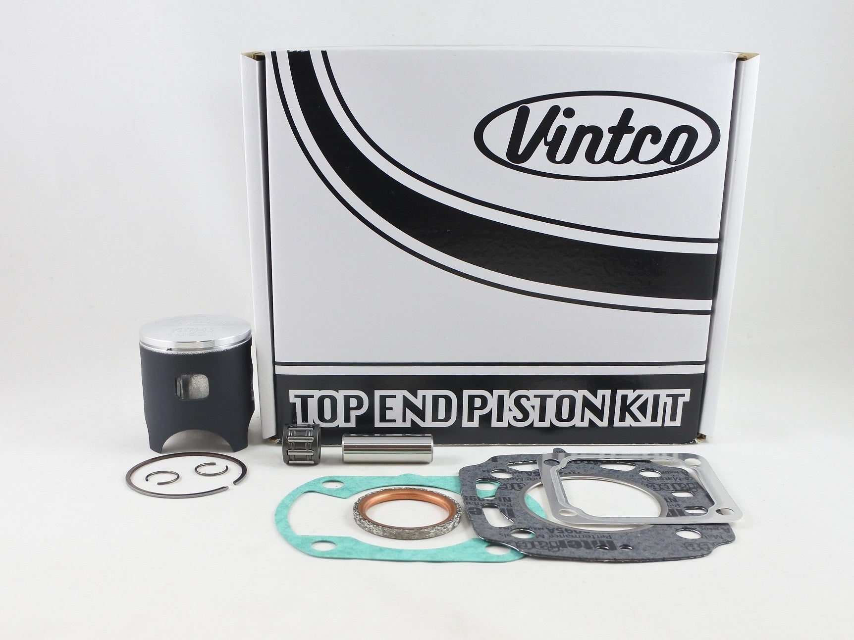 TOP END PISTON KIT 85-86 YAMAHA YZ 80 48.5mm 0.5mm OVER VINTCO KTY60-0.5
