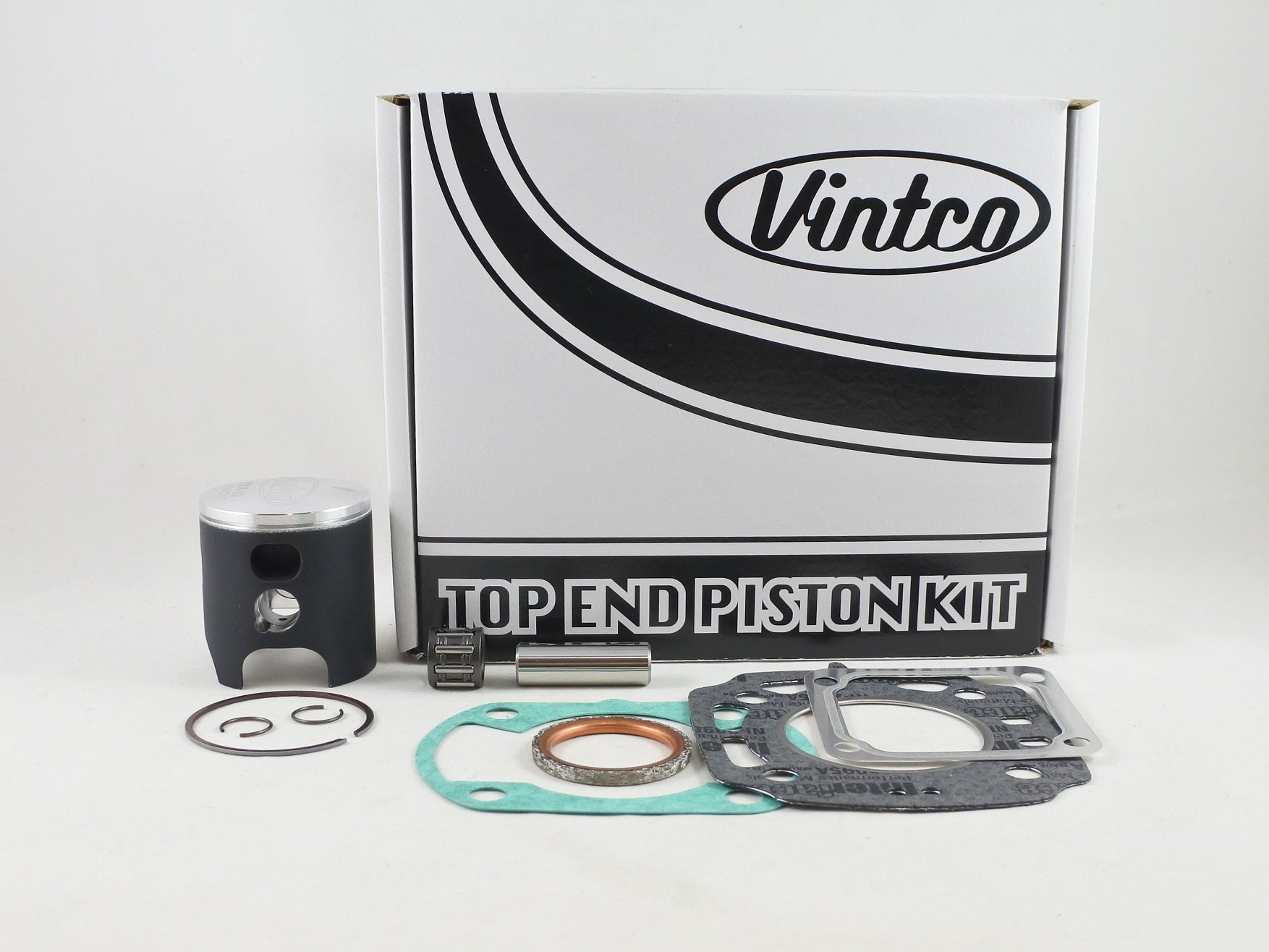 TOP END PISTON KIT 85-86 YAMAHA YZ 80 49mm 1.0mm OVER VINTCO KTY60-1.0