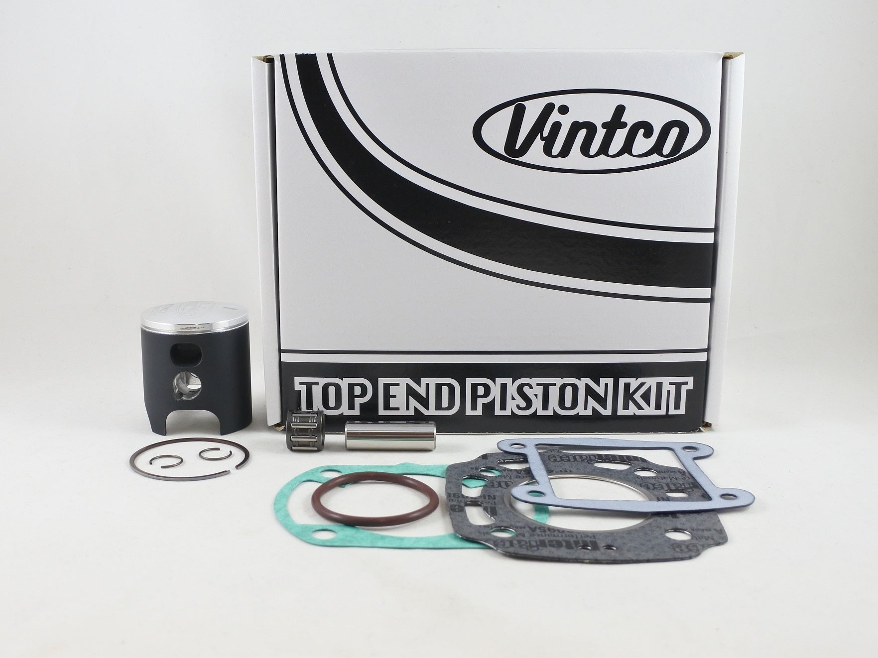 TOP END PISTON KIT 87-87 YAMAHA YZ 80 48.5mm 0.5mm OVER VINTCO KTY62-0.5