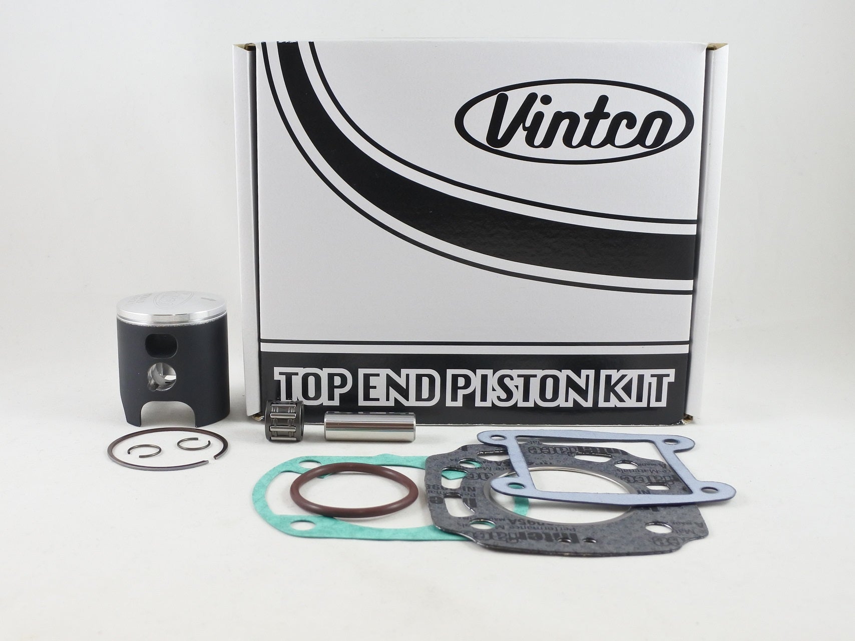 TOP END PISTON KIT 87-87 YAMAHA YZ 80 49mm 1.0mm OVER VINTCO KTY62-1.0