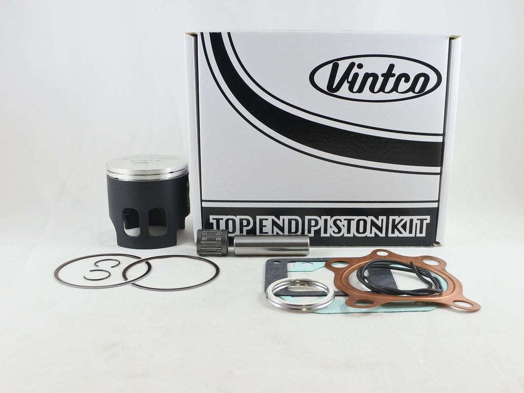 TOP END PISTON KIT 76-76 YAMAHA YZ 175 66.5mm 0.5mm OVER VINTCO KTY68-0.5