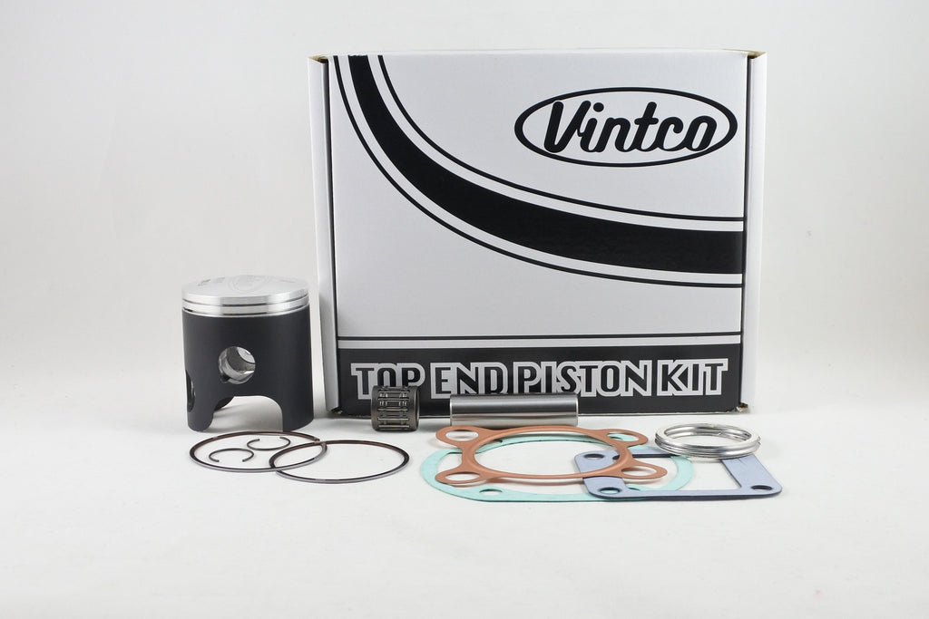 TOP END PISTON KIT 76-76 YAMAHA DT 125 57mm 1mm OVER VINTCO KTY70-1.0