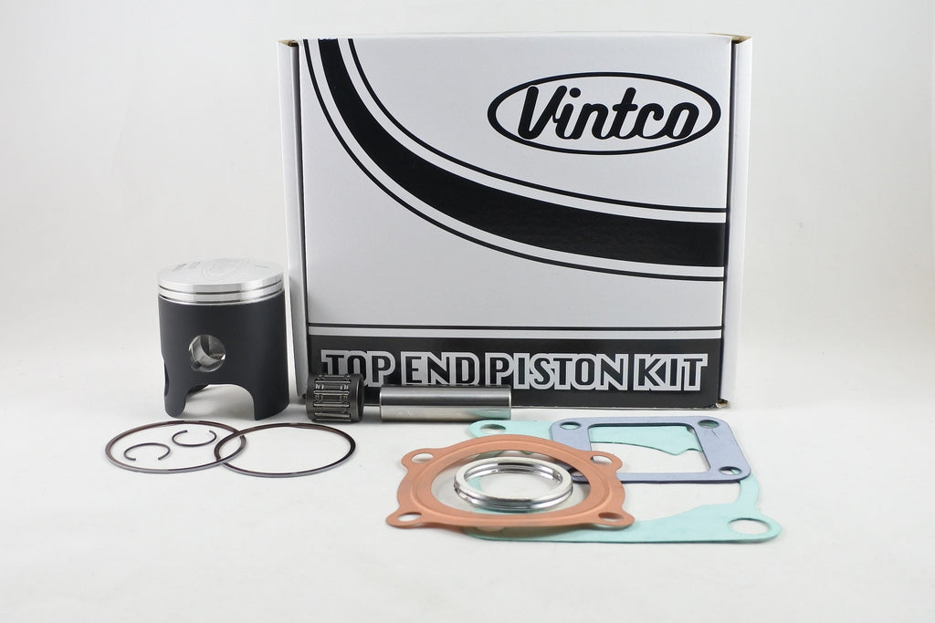 TOP END PISTON KIT 77-81 YAMAHA DT 125 56.5mm OVER VINTCO KTY71-0.5
