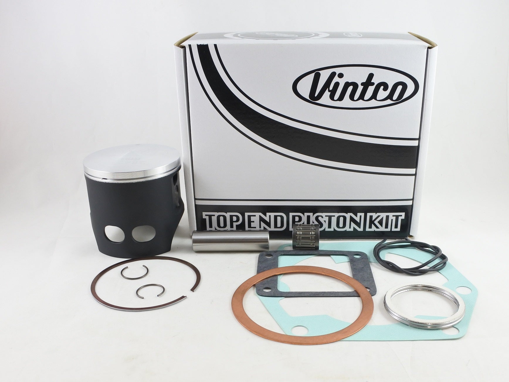 TOP END PISTON KIT 73-74 YAMAHA MX 360 80.5mm 0.5mm OVER VINTCO KTY72-0.5