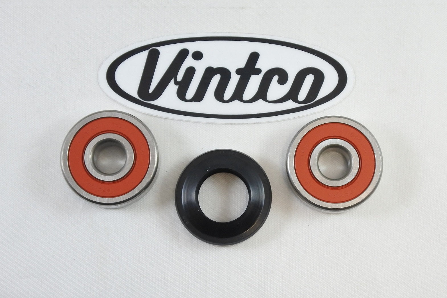 FRONT WHEEL BEARING KIT 76-78 HONDA CR 125 VINTCO KWF002