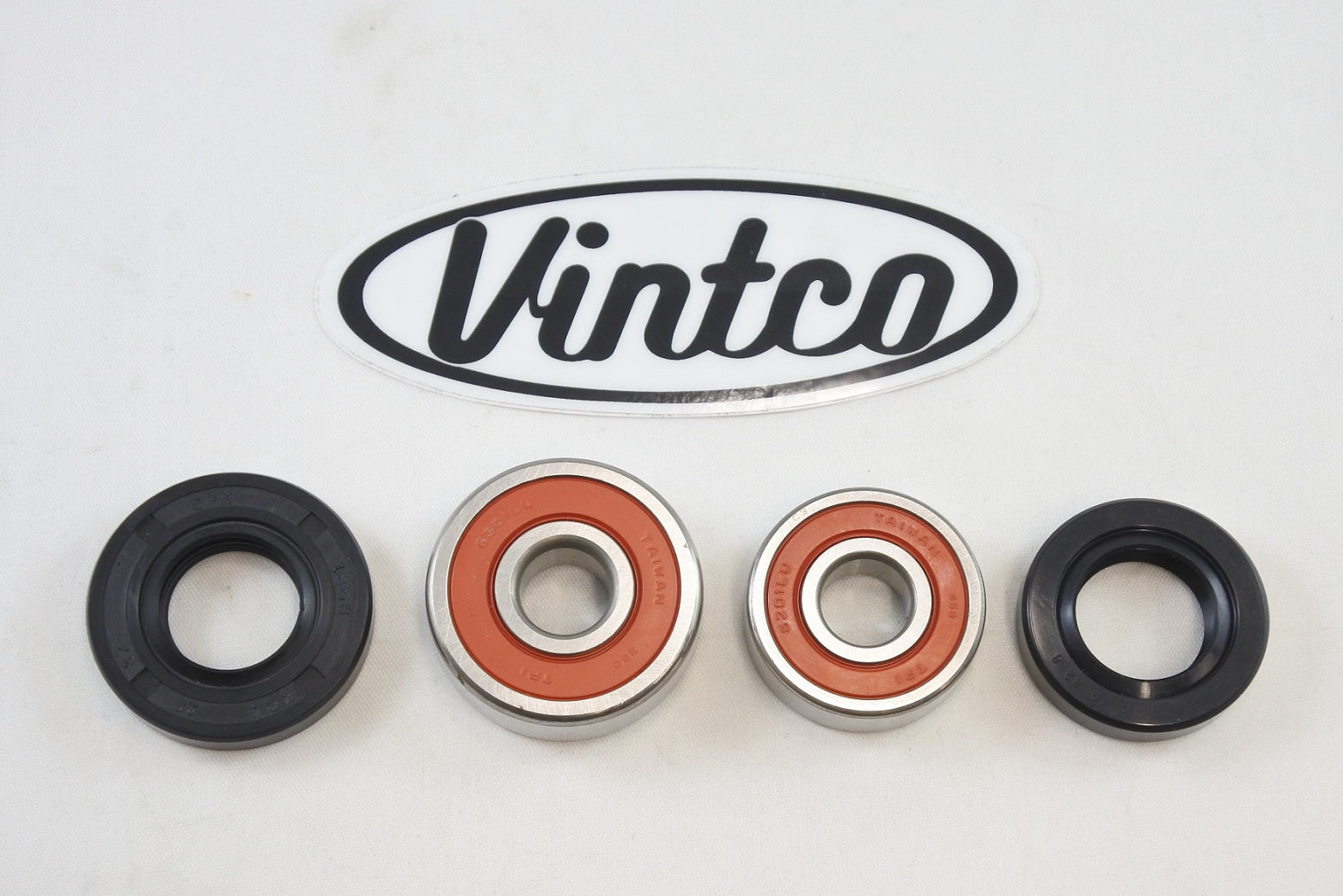 FRONT WHEEL BEARING KIT 74-76 KAWASAKI KX 125 VINTCO KWF009