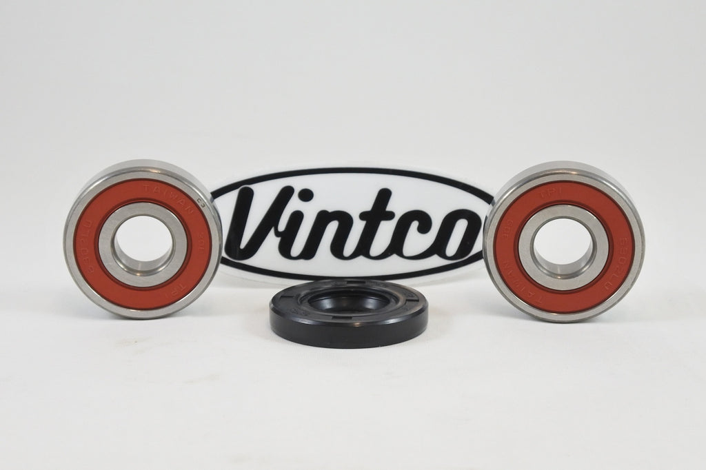 FRONT WHEEL BEARING KIT 74-76 KAWASAKI KX 250 400 VINTCO KWF011