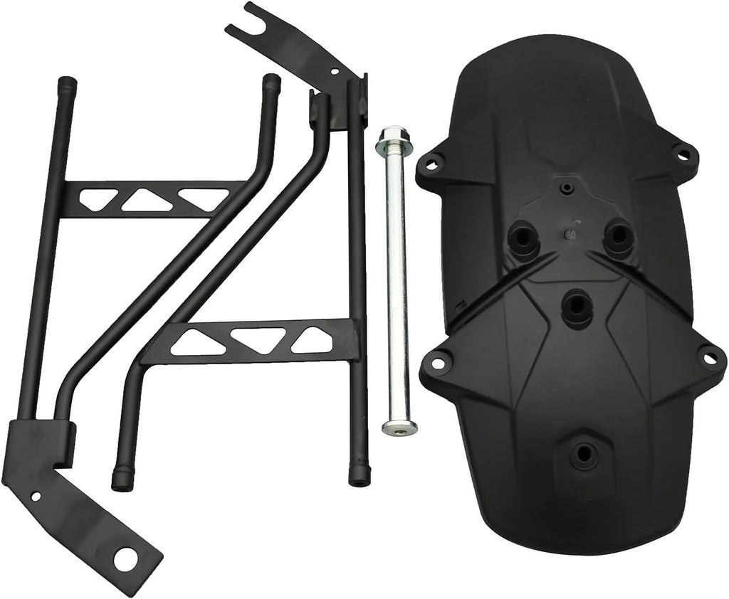 REAR MUDGUARD WITH FRAME HOLDER BLACK SURRON LIGHT BEE S LIGHT BEE X