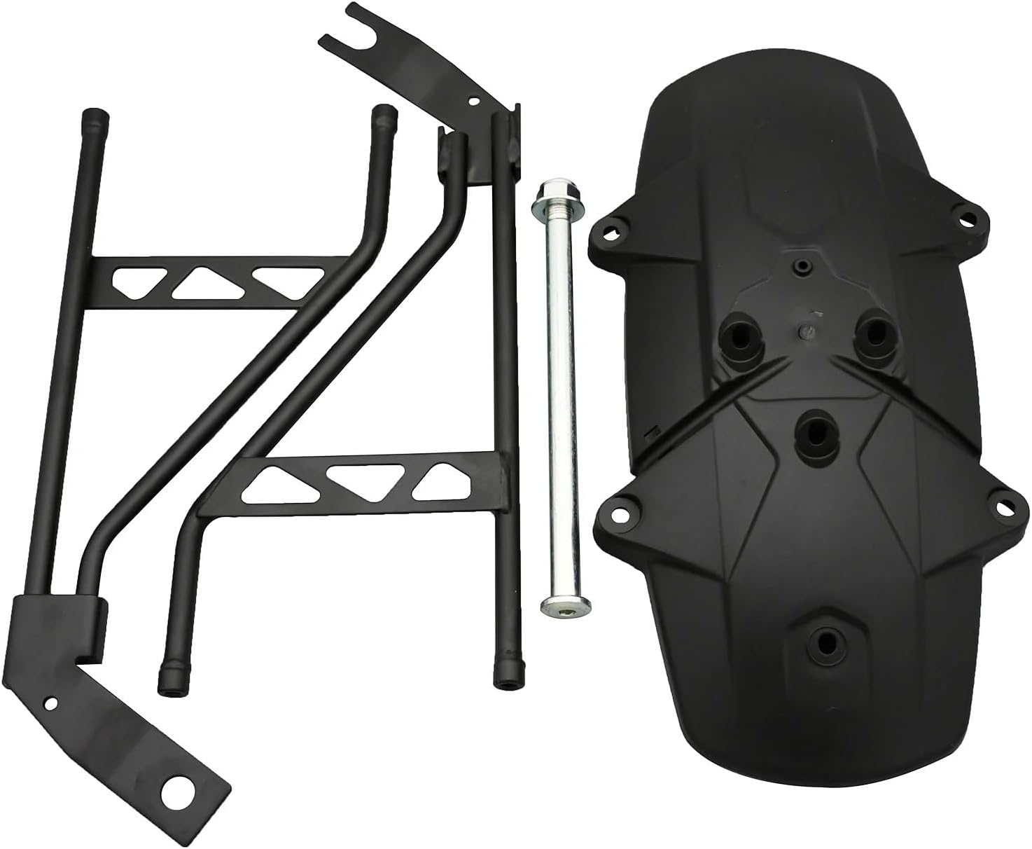 REAR MUDGUARD WITH FRAME HOLDER BLACK SURRON LIGHT BEE S LIGHT BEE X