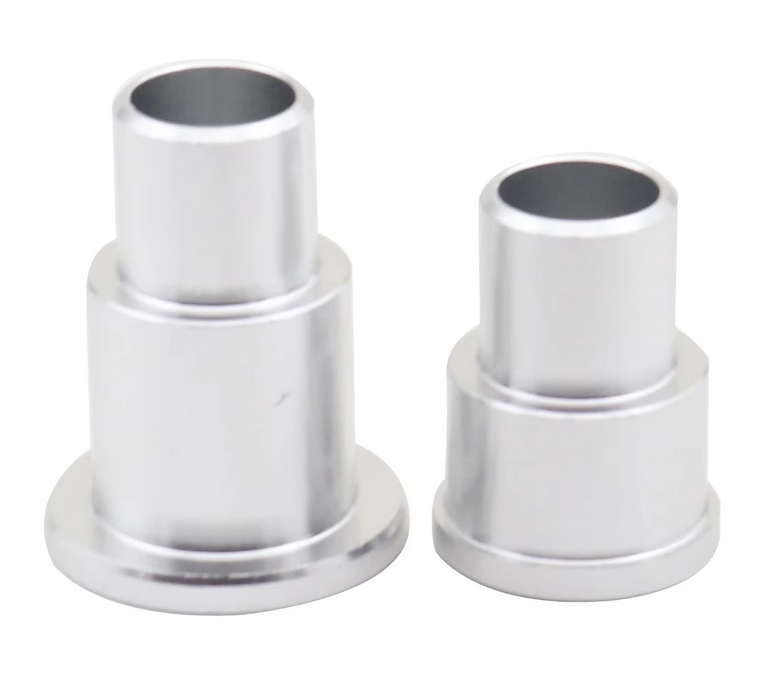 REAR WHEEL AXLE HUB SPACERS CNC ALUMINIUM SILVER SURRON LIGHT BEE S X SEGWAY X 160 260