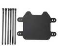 FRONT NUMBER PLATE MATTE BLACK ABS SURRON LIGHT BEE S LIGHT BEE X