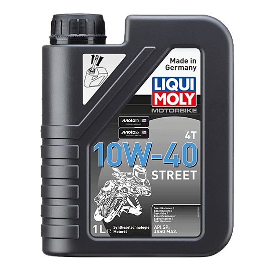 ENGINE OIL 4T 10W/40 STREET 1L LIQUI MOLY - 1521