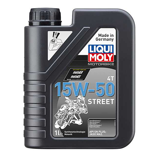 ENGINE OIL 4T 15W-50 STREET 4L LIQUI MOLY - 1689