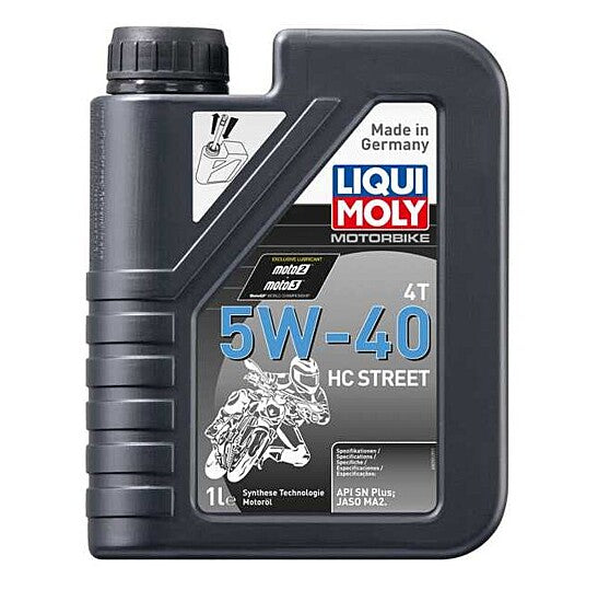 ENGINE OIL 4T 5W-40 HC STREET 4L LIQUI MOLY - 20751