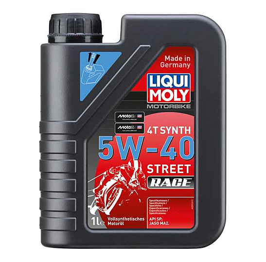 4T SYNTHETIC 5W-40 STREET RACE 1L LIQUI MOLY - 2592