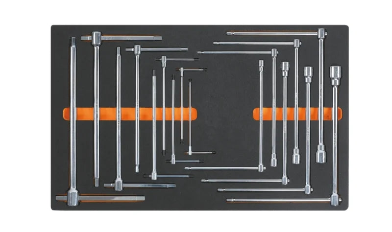 Soft Thermoformed Tray with Tool Assortment, Drawer Size 16 - Beta Tools M65