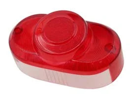 TAIL BRAKE LIGHT LENS HONDA CB CL CT 1960's PSYCHIC MC-01D56 62-84730 33701-041-671