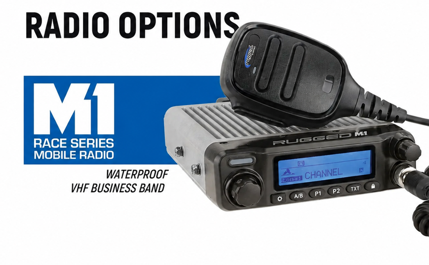Rugged Radios STX STEREO Complete Master Communication Kit with Intercom and 2-Way Radio