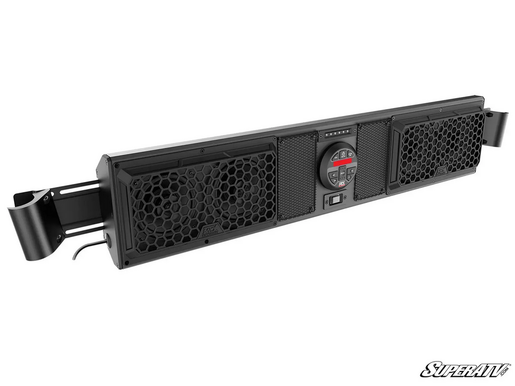 46 STANDARD UTV SOUND BAR SPEAKER SYSTEM, AM/FM, BLUETOOTH, AUX, USB