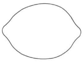 CLUTCH COVER OUTER GASKET SUZUKI RM 125 1990-1991 11484-27C10