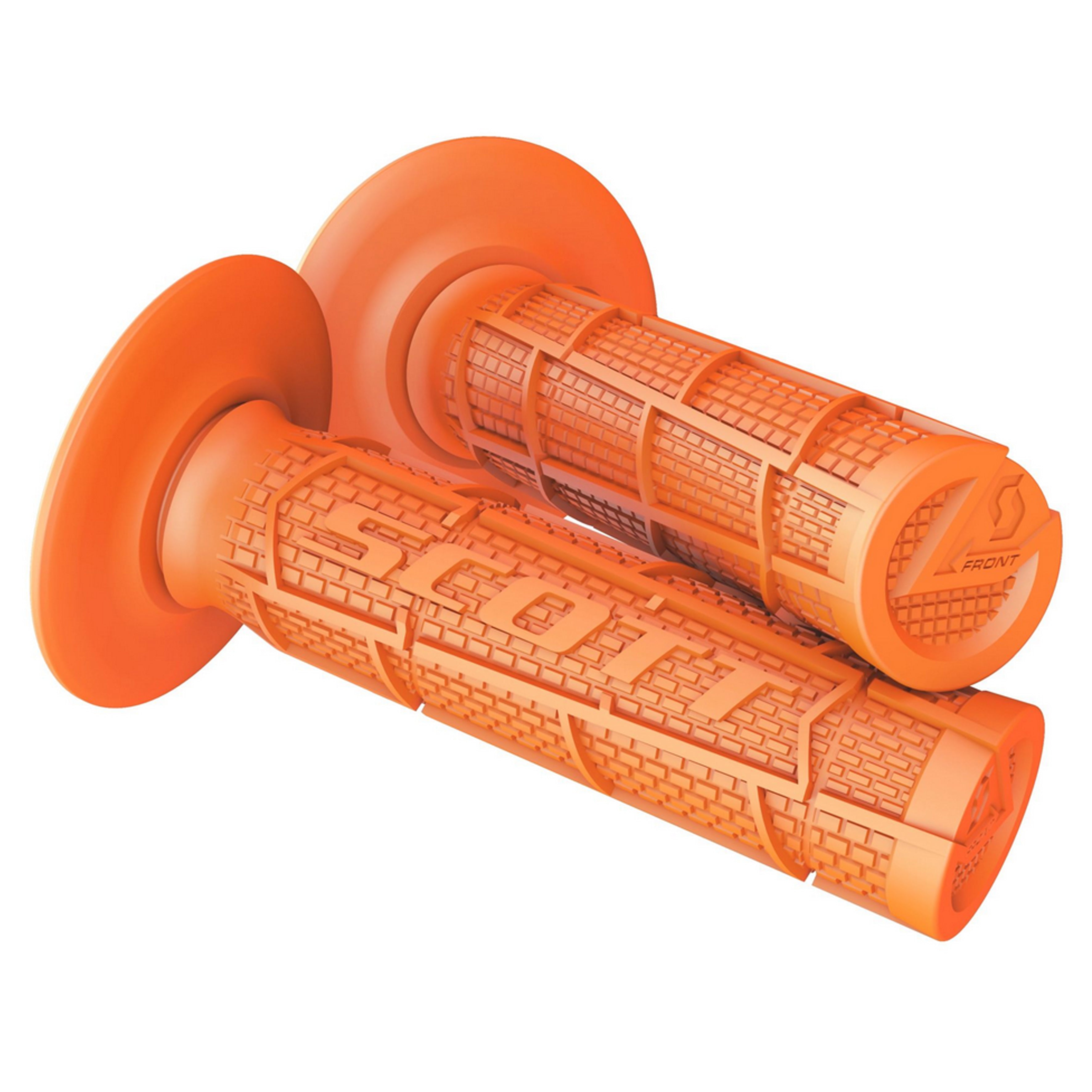 GRIPS FULL WAFFLE SCOTT RADIAL ORANGE 233925-0036