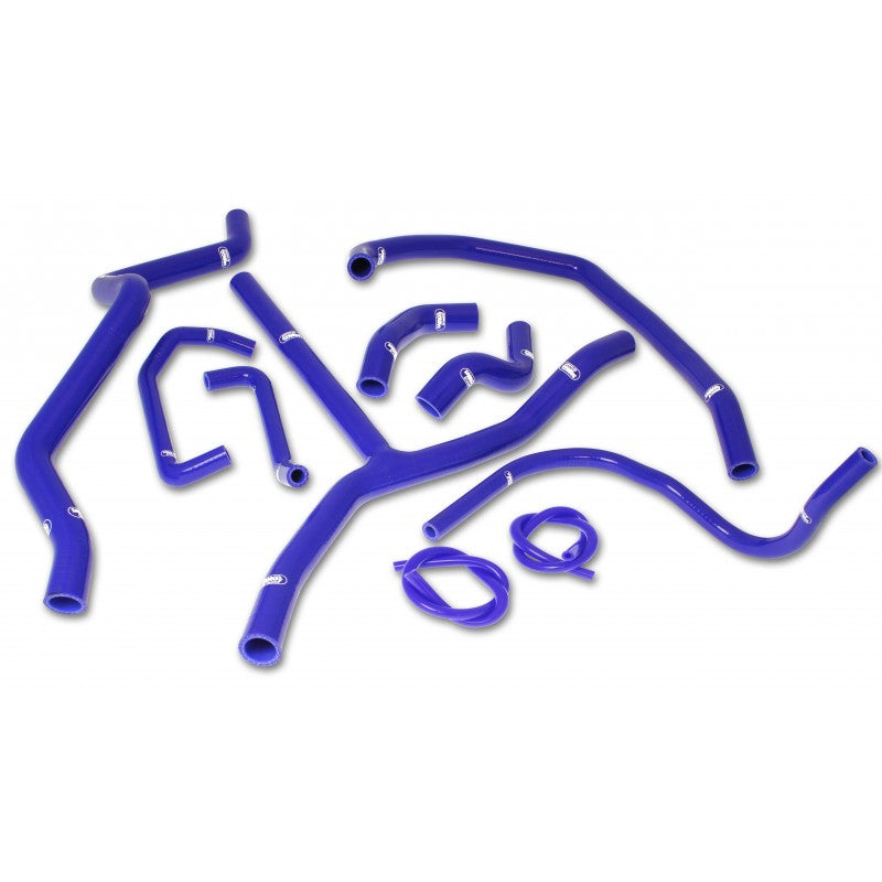 COOLANT HOSE 11 PIECE KIT BLUE POLARIS RZR XP 900 SAMCO SPORT POL-2-BU