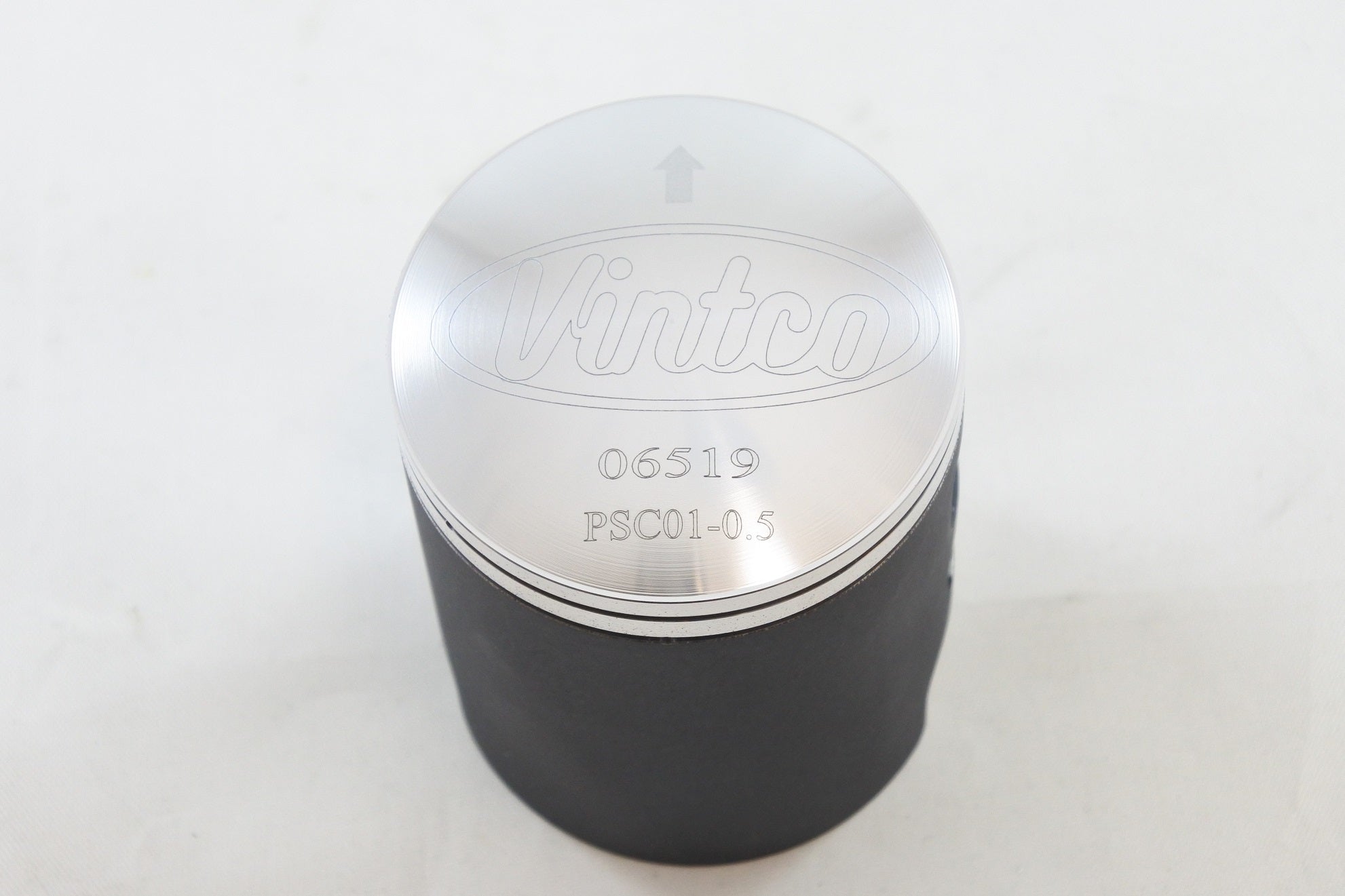PISTON KIT 72-76 DKW HERCULES MONARK PENTON SACHS 6 SPEED 125 54.5mm +0.50mm OVER VINTCO PSC01-0.5