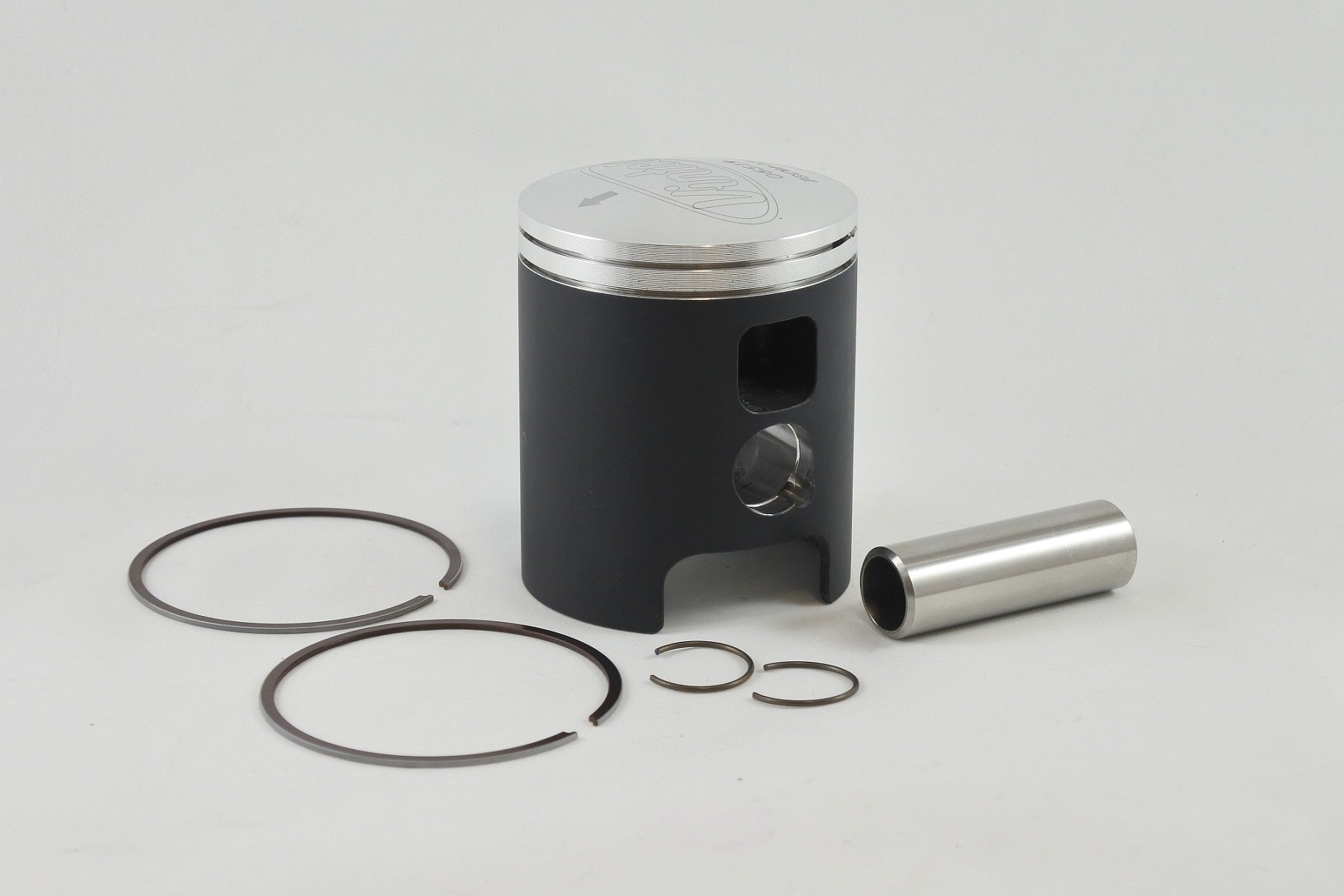 PISTON KIT 72-76 DKW HERCULES MONARK PENTON SACHS 6 SPEED 125 55.5mm 1.5mm OVER VINTCO PSC01-1.5