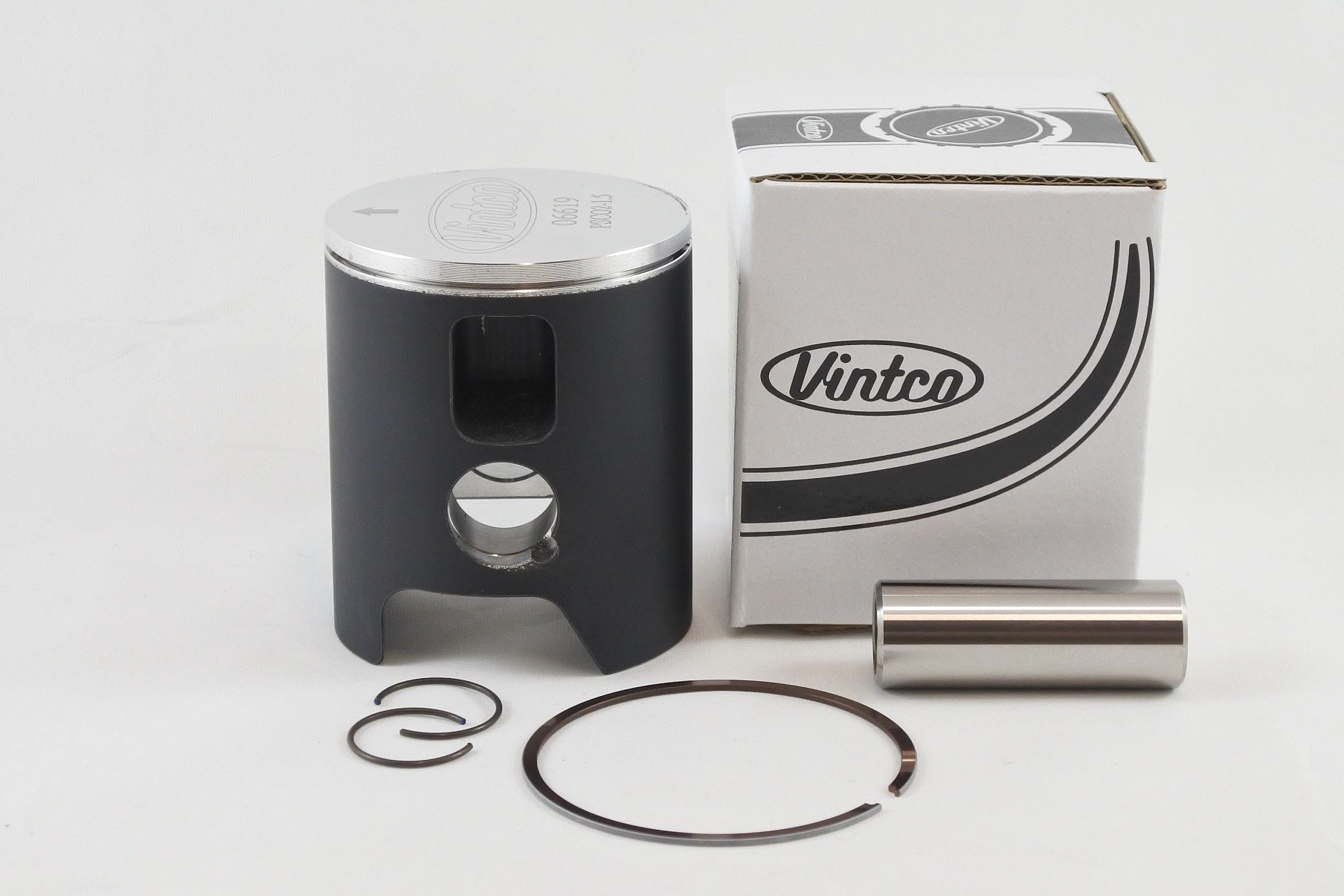 PISTON KIT 77-81 DKW HERCULES SACHS 7 SPEED 125 55.25mm 1.5mm OVER VINTCO PSC02-1.5