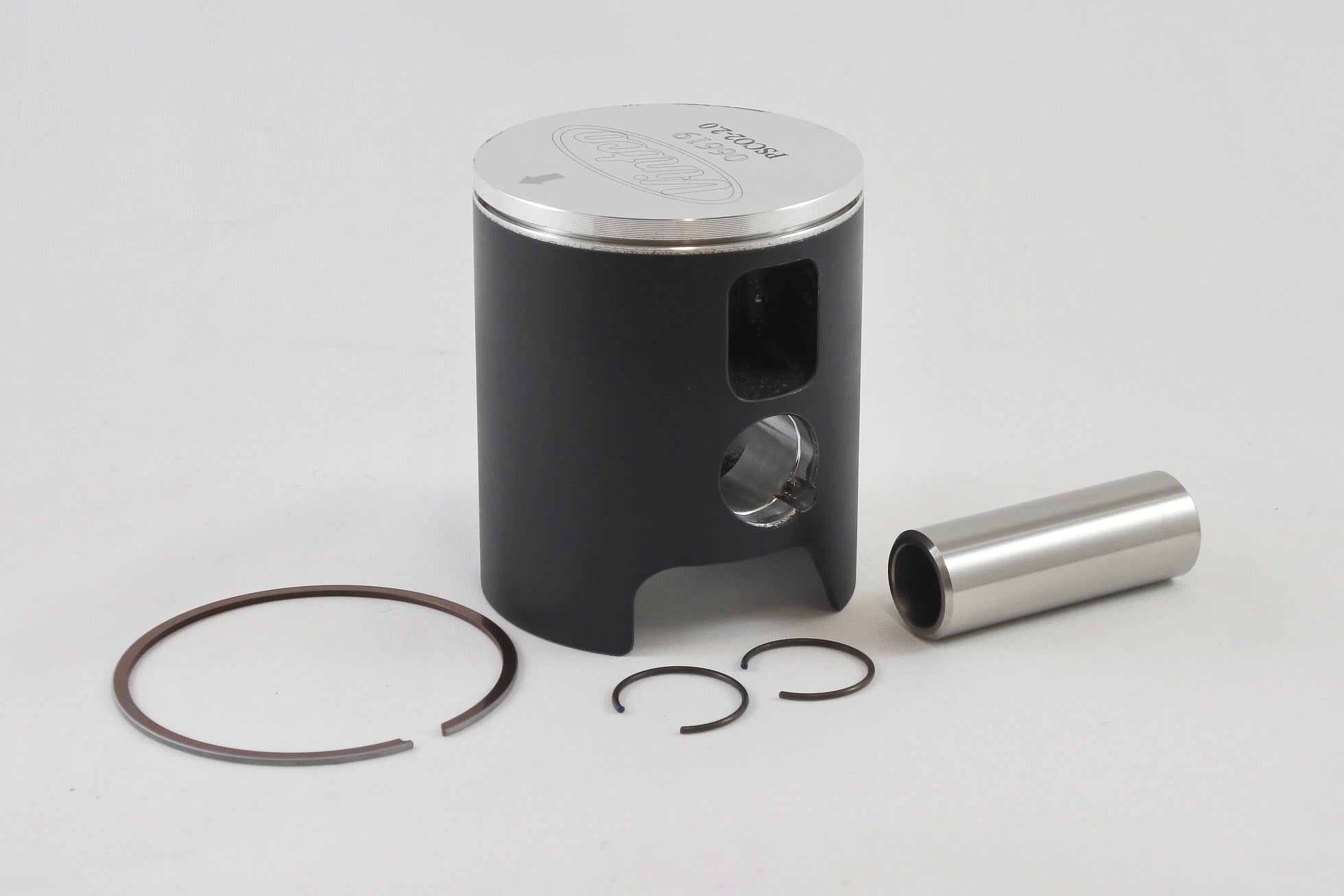 PISTON KIT 77-81 DKW HERCULES SACHS 7 SPEED 125 55.75mm 2.0mm OVER VINTCO PSC02-2.0