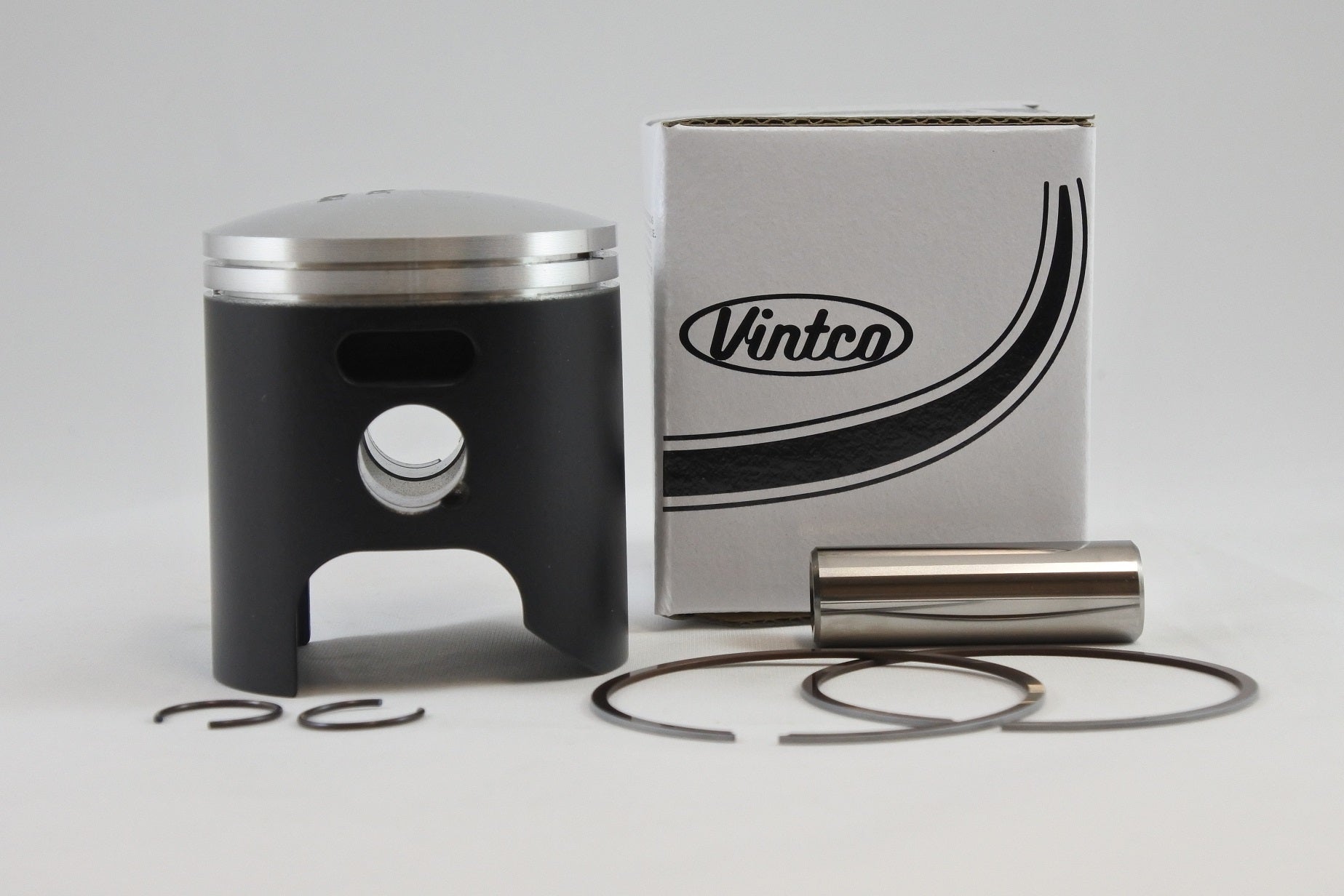 PISTON KIT 74-78 HONDA CR MT 125 R 56.5mm 0.5mm OVER VINTCO PSH01-0.5