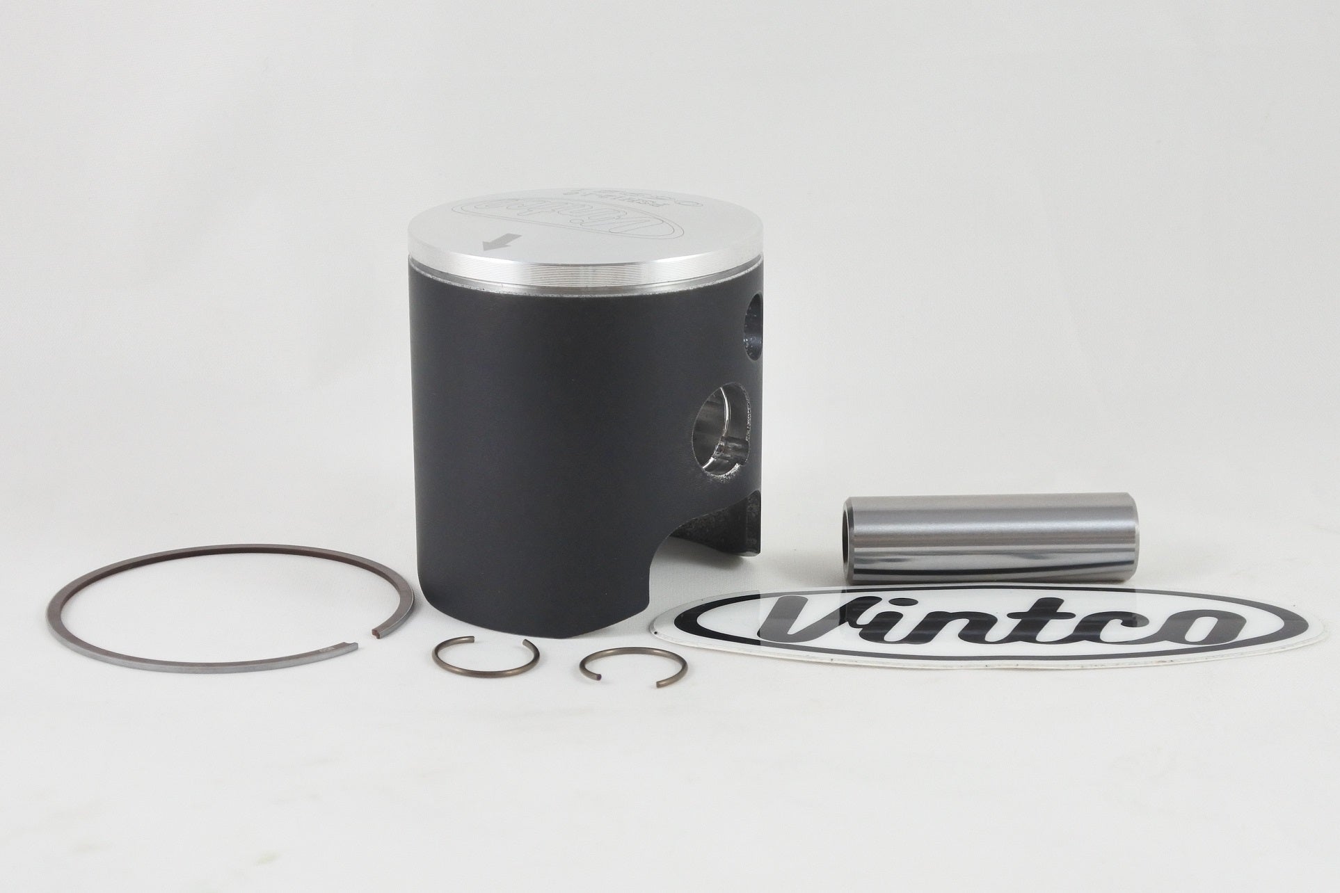 PISTON KIT 87-87 HONDA CR R 125 55mm 1.0mm OVER VINTCO PSH12-1.0
