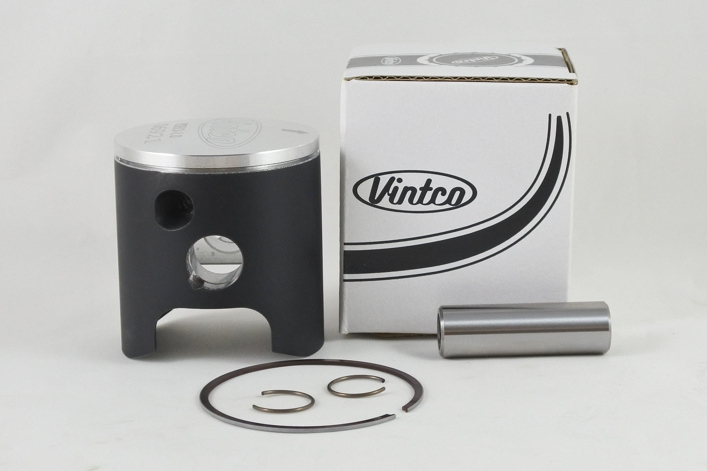 PISTON KIT 87-87 HONDA CR R 125 55mm 1.0mm OVER VINTCO PSH12-1.0