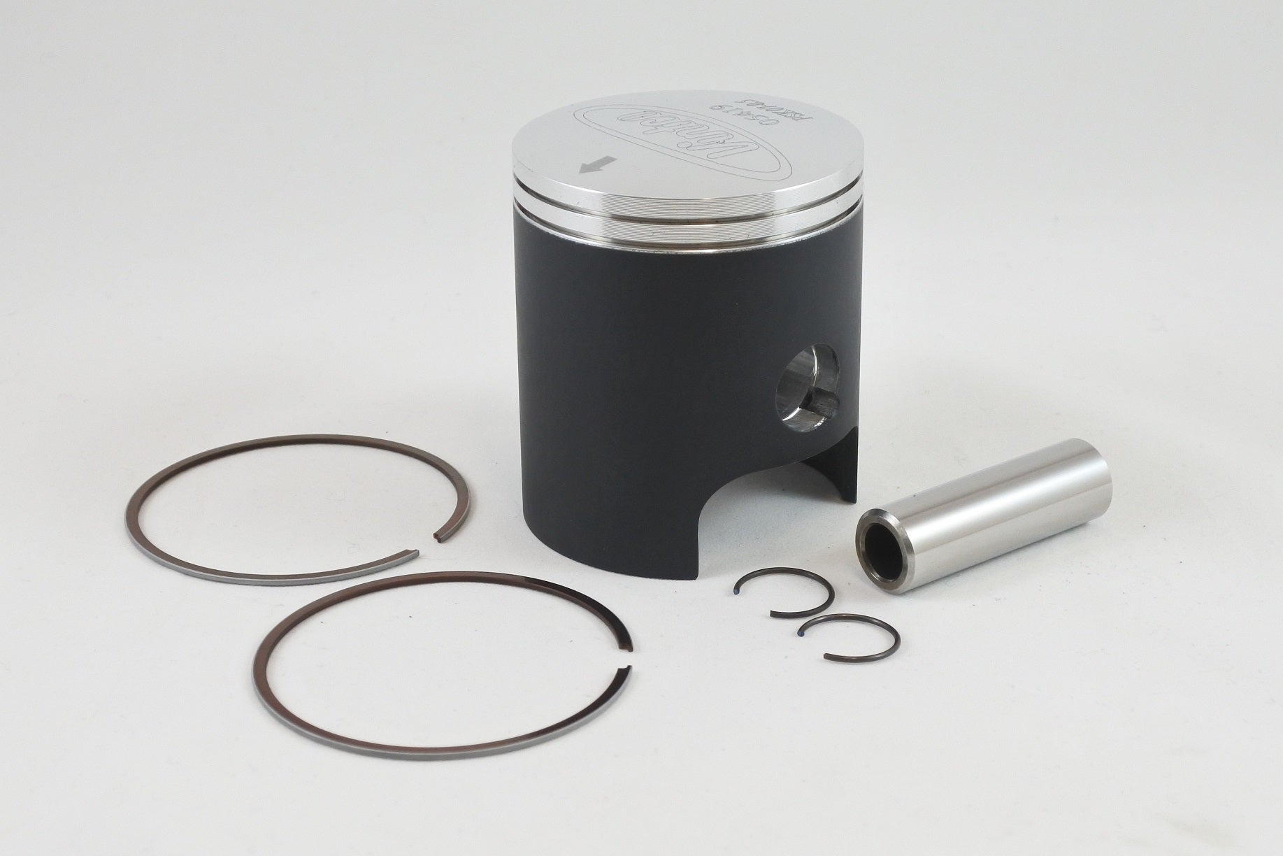 PISTON KIT 74-84 KAWASAKI K D E S 125 56.5mm 0.5mm OVER VINTCO PSK07-0.5