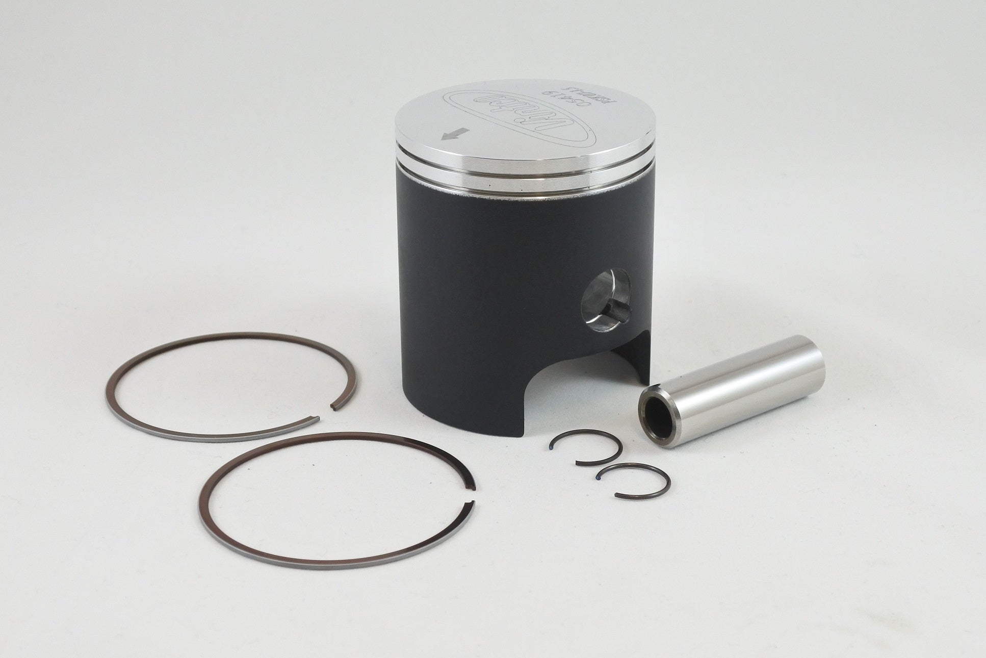 PISTON KIT 74-84 KAWASAKI KD KE KS 125 57.5mm OVER VINTCO PSK07-1.5