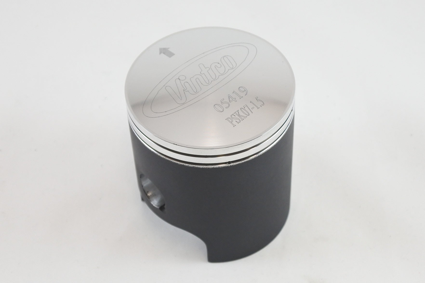 PISTON KIT 74-84 KAWASAKI KD KE KS 125 57.5mm OVER VINTCO PSK07-1.5