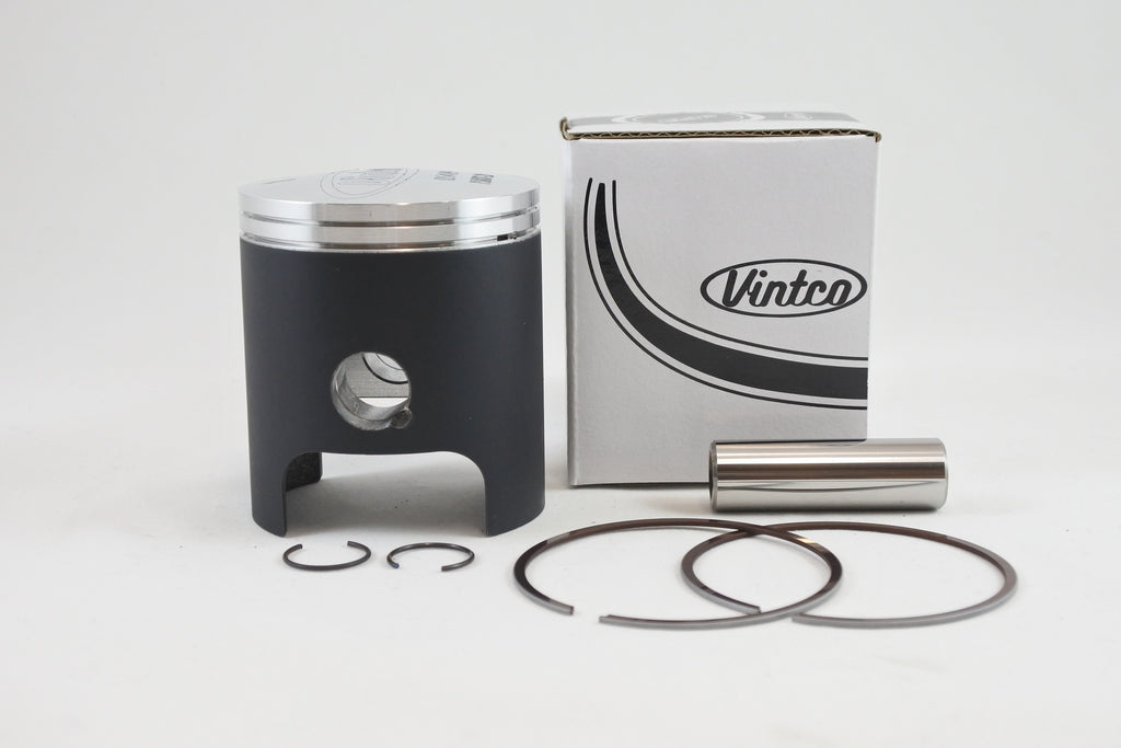 PISTON KIT 74-84 KAWASAKI KD KE KS 125 58.0mm VINTCO PSK07-2.0