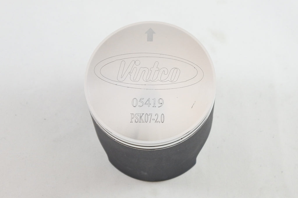 PISTON KIT 74-84 KAWASAKI KD KE KS 125 58.0mm VINTCO PSK07-2.0