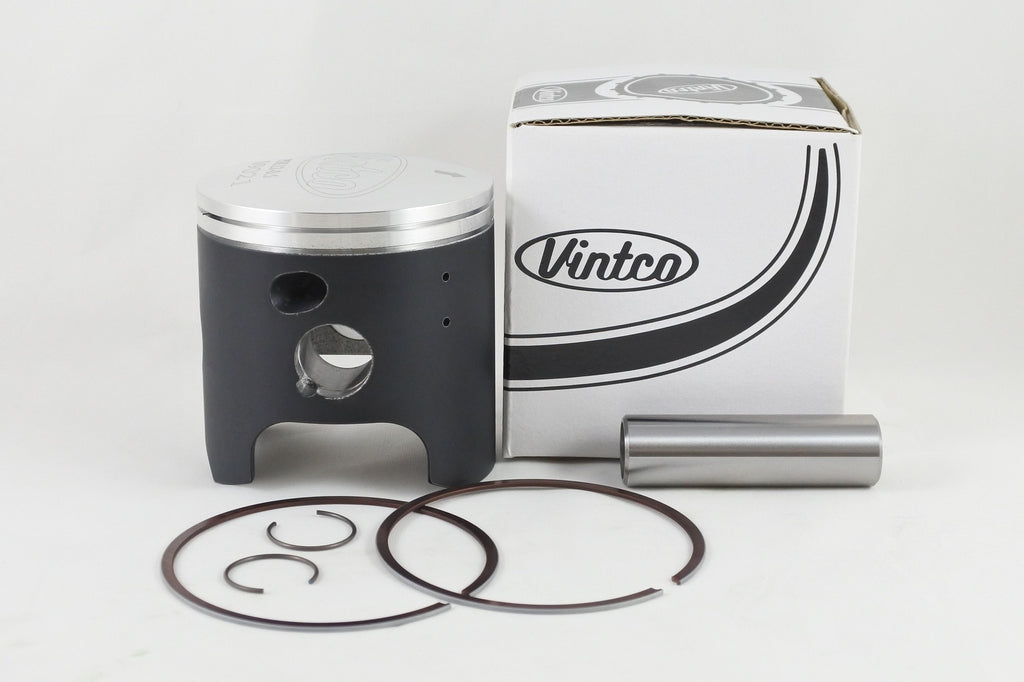 PISTON KIT 86-06 KAWASAKI KDX 200 66.5mm 0.5mm OVER VINTCO PSK12-0.5