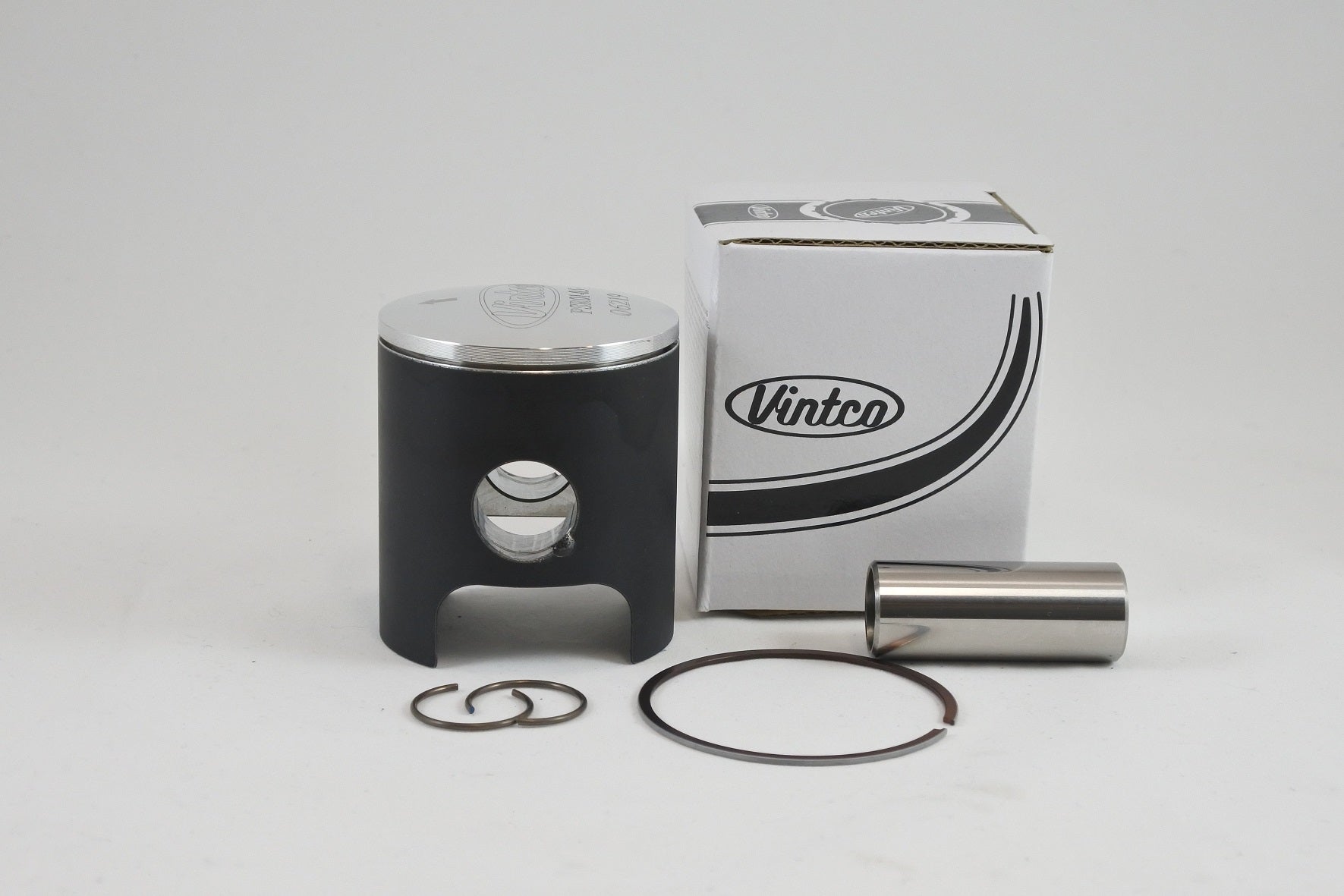 PISTON KIT 74-81 CAN AM SWM TNT MX QUALIFIER FUN 125 54.5mm 0.5mm OVER VINTCO PSR01-0.5