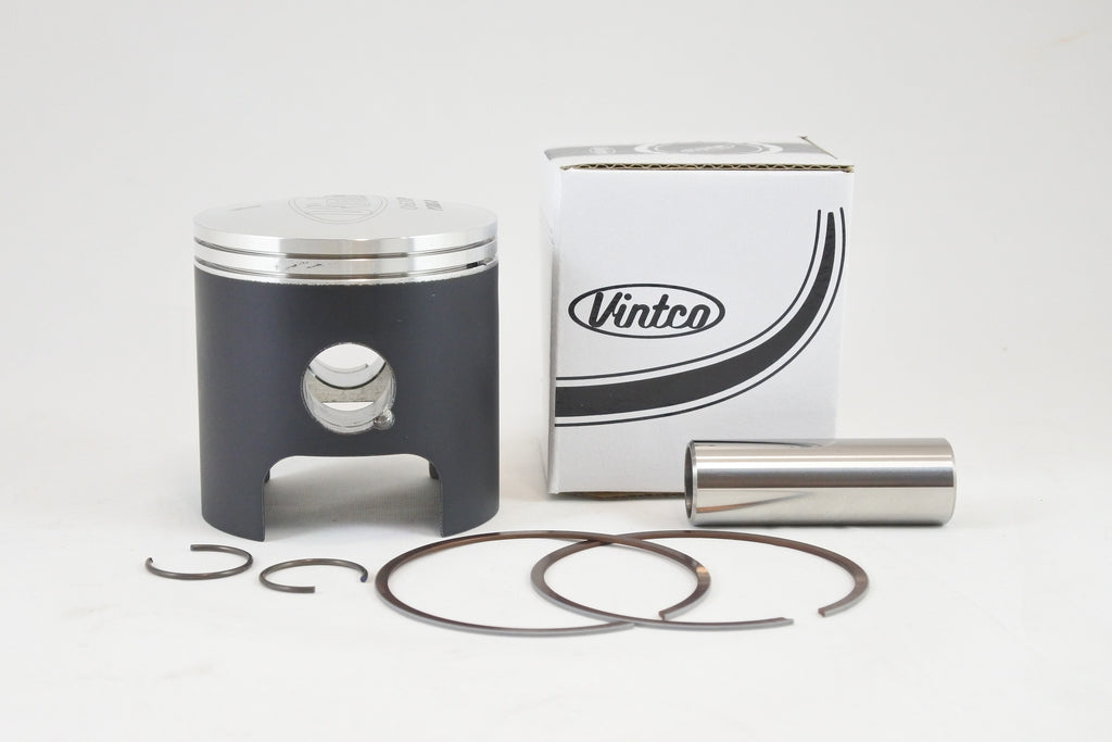 PISTON KIT 74-81 CAN AM SWM MX TNT QUALIFIER 175 64.0mm 2.0mm OVER VINTCO PSR02-2.0