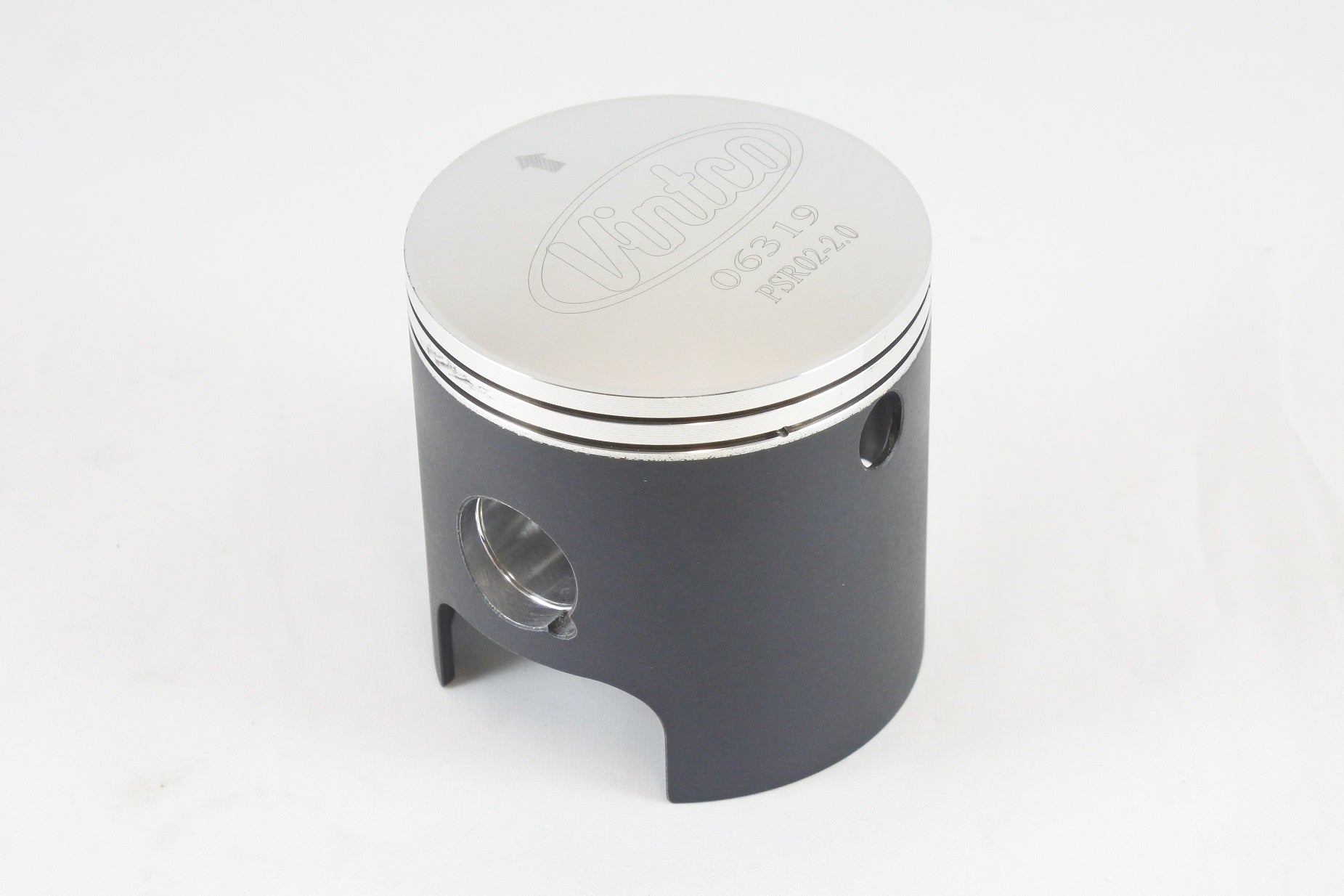PISTON KIT 74-81 CAN AM SWM MX TNT QUALIFIER 175 64.0mm 2.0mm OVER VINTCO PSR02-2.0