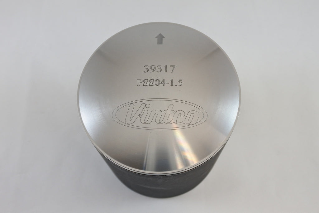 PISTON KIT 76-77 SUZUKI RM 370 78.5mm 1.5mm OVER VINTCO PSS04-1.5