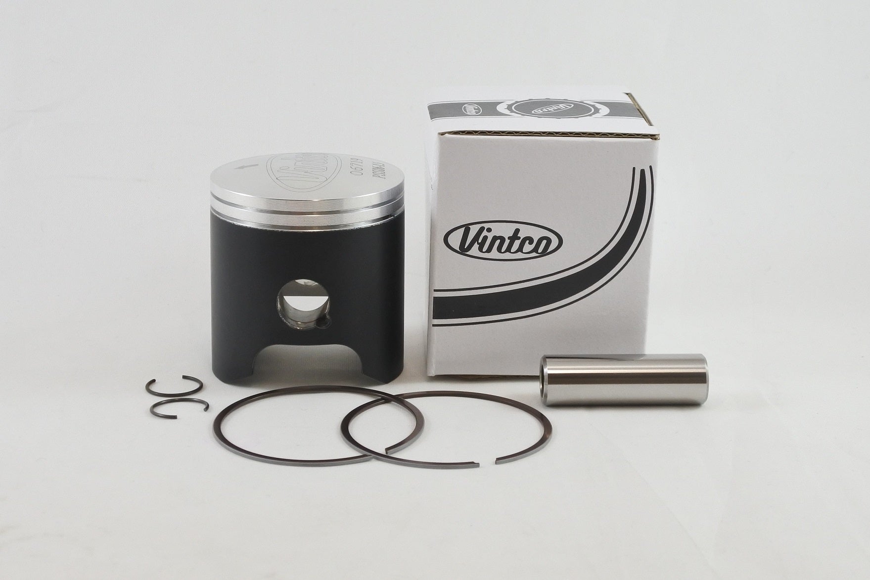 PISTON KIT 81-83 SUZUKI RM 125 55.5mm 1.5mm OVER VINTCO PSS06-1.5