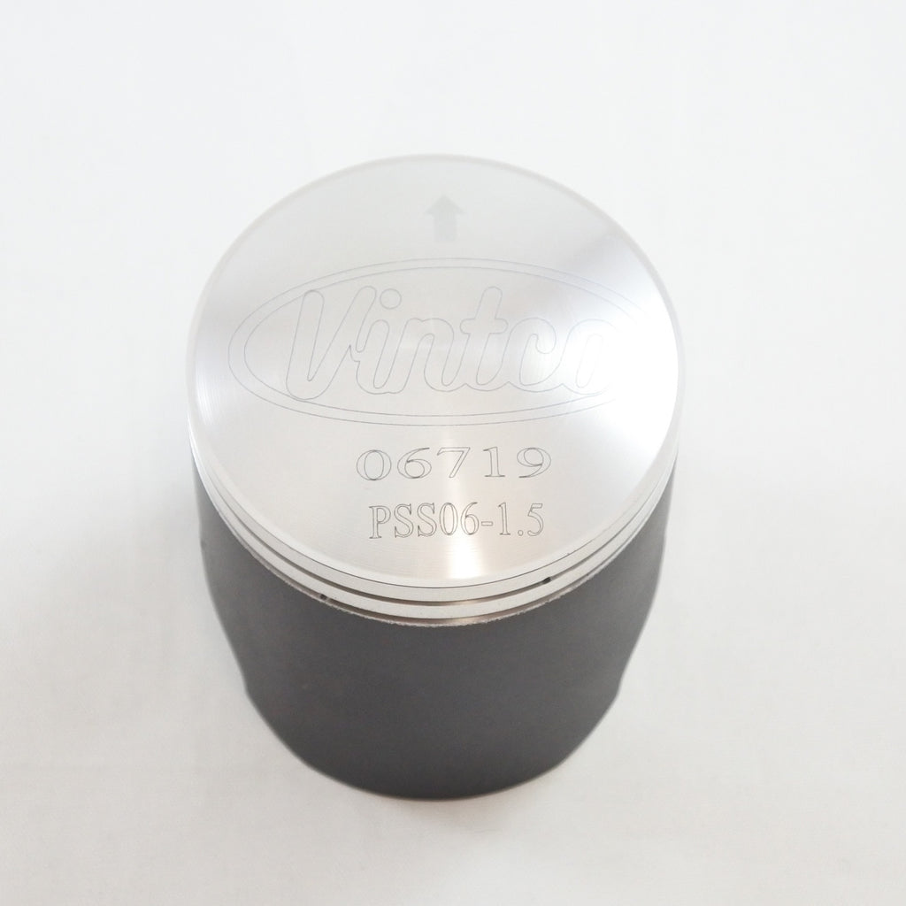 PISTON KIT 81-83 SUZUKI RM 125 55.5mm 1.5mm OVER VINTCO PSS06-1.5