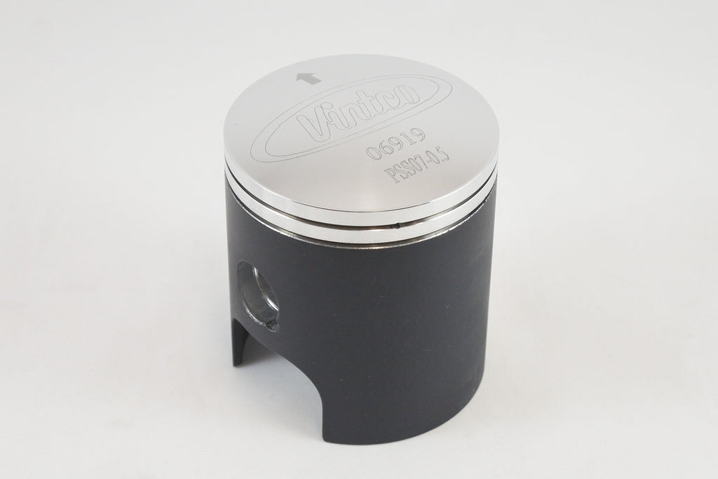 PISTON KIT 71-81 SUZUKI RV TC DS TS 125 56.5mm +0.5mm OVER VINTCO PSS07-0.5