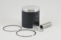 PISTON KIT 71-81 SUZUKI DS RV TC TS 125 57.0mm 1.0mm OVER VINTCO PSS07-1.0