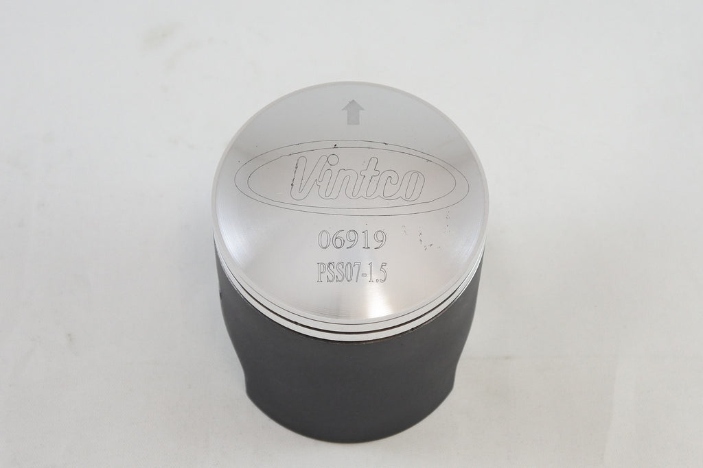 PISTON KIT 71-81 SUZUKI DS RV TC TS 125 57.5mm VINTCO PSS07-1.5
