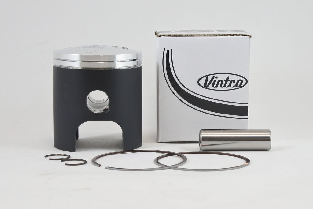 PISTON KIT 71-81 SUZUKI TC DS RV TS 125 58.0mm 2.0mm OVER VINTCO PSS07-2.0