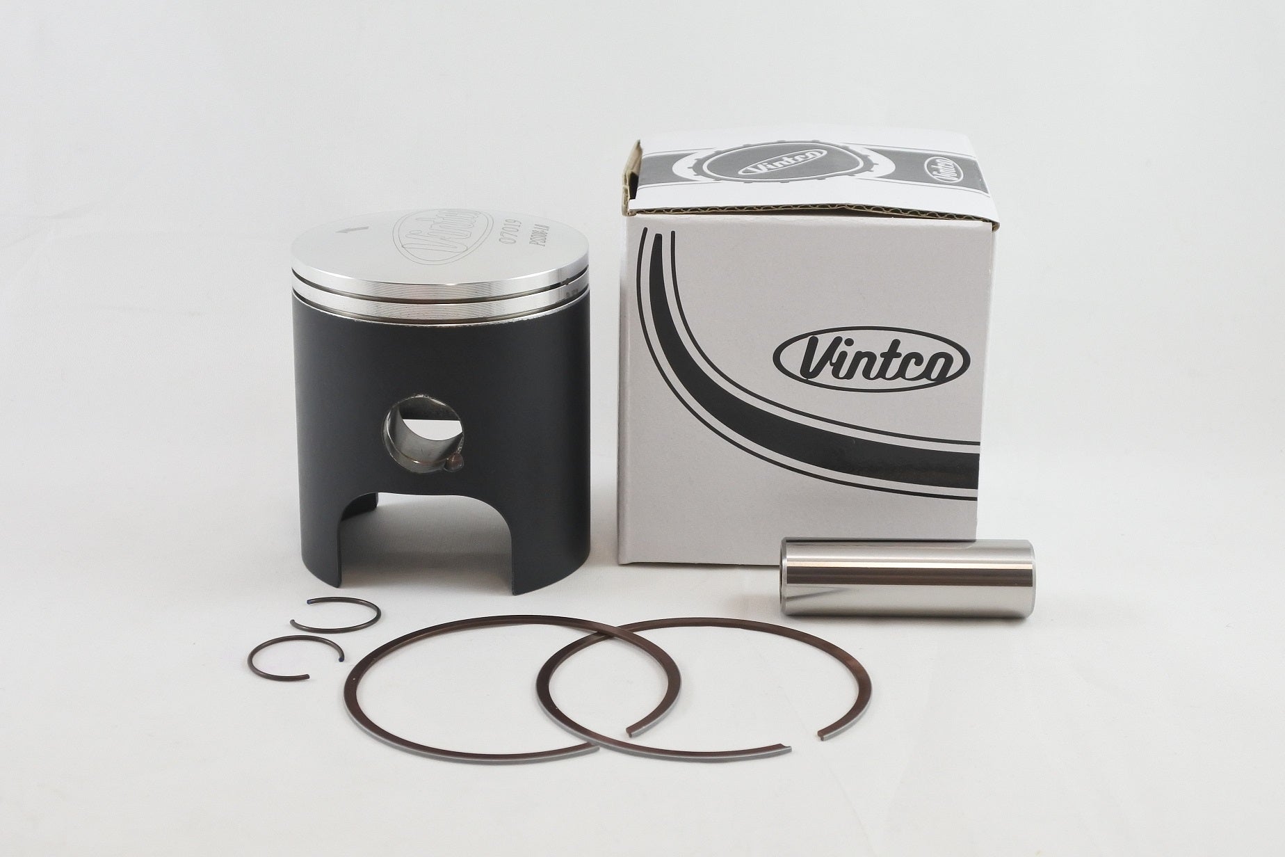 PISTON KIT 80-84 SUZUKI PE RS 175 63.0mm 1.0mm OVER VINTCO PSS08-1.0